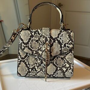 Snakeskin Pattern Women's Handbag